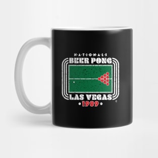 Beer Pong Nationals Las Vegas 1989 Mug